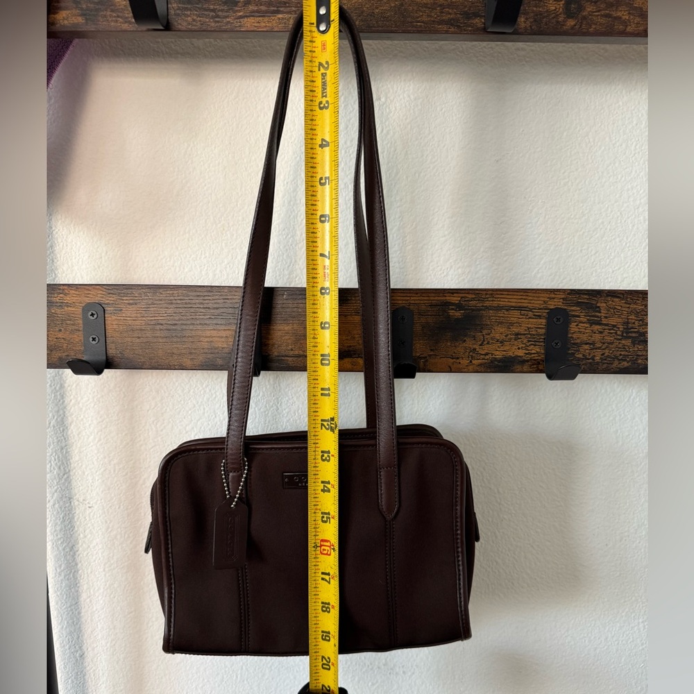 Brown coach bag - Picture 5 of 7